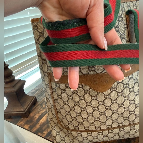 Vintage Gucci Plus Sherry line Tote - Picture 7 of 14